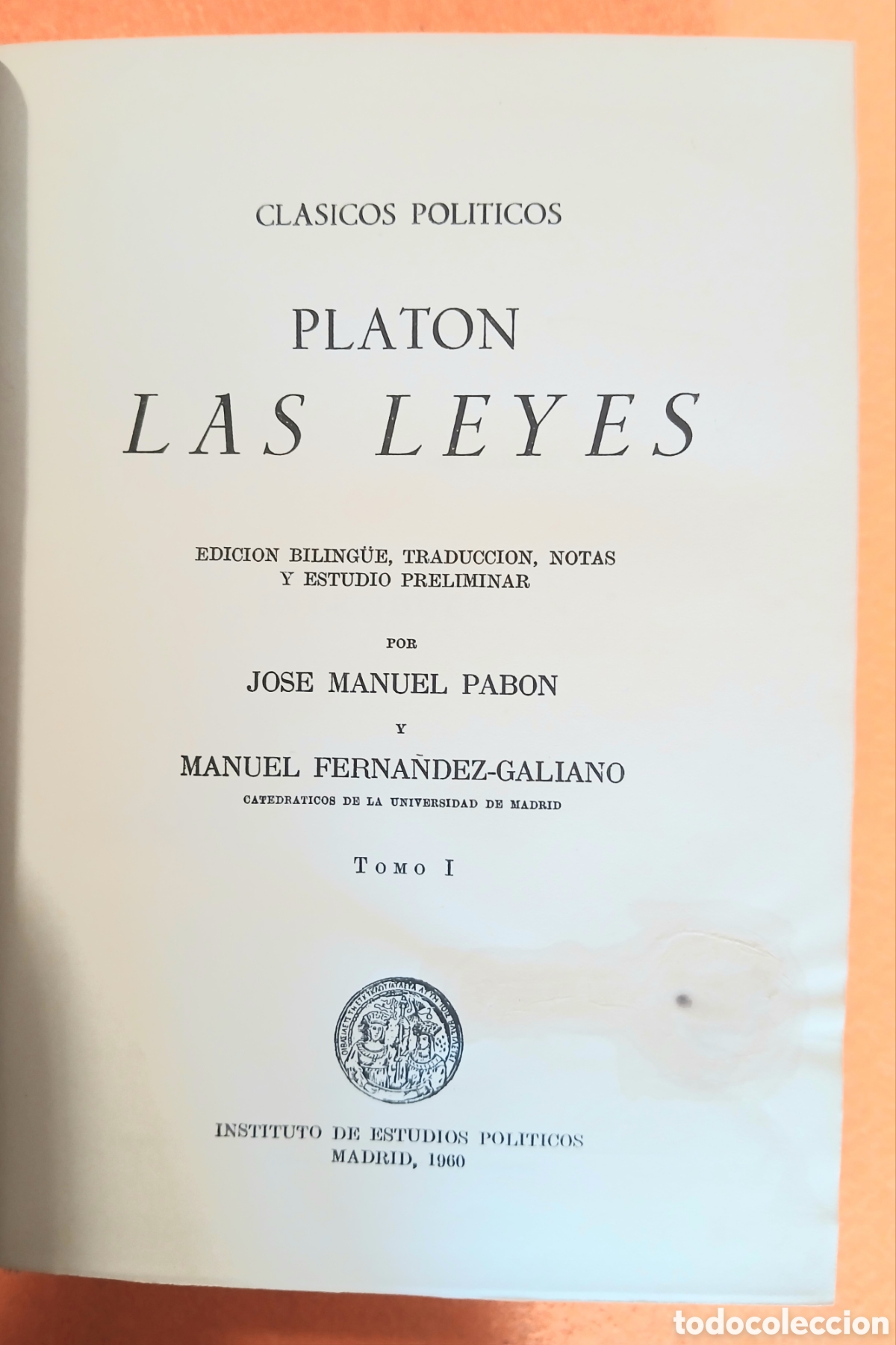 Libros de segunda mano: Plat&oacute;n las leyes, edici&oacute;n biling&uuml;e - Foto 11