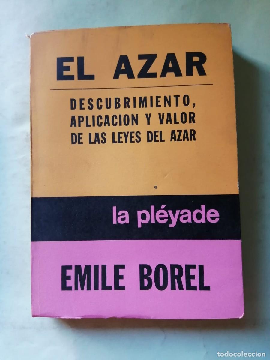 Libros de segunda mano: EL AZAR (EMILE BOREL)