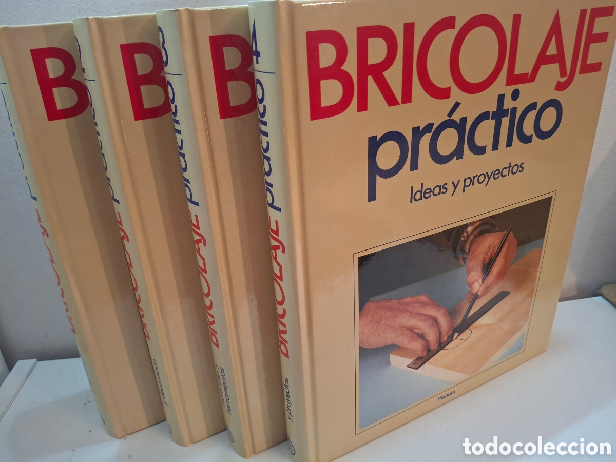 Libros de segunda mano: BRICOLAJE PRACTICO, 4 VOLUMENES, NUEVO, PLANETA, 1992