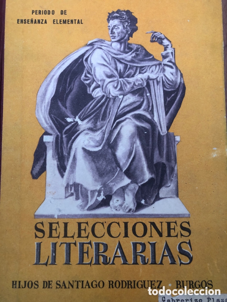 Libros de segunda mano: Selecciones literarias. Hijos De Santiago Rodr&iacute;guez