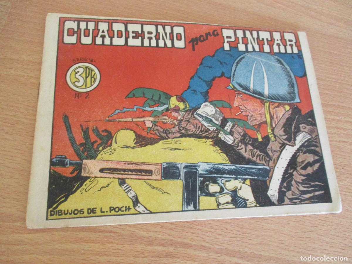 Libros de segunda mano: CUADERNO PARA PINTAR, N&Uacute;MERO 2-DIBUJOS DE L. POCH