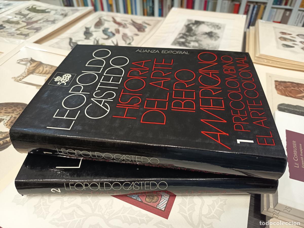 Libros de segunda mano: 1988 - LEOPOLDO CASTEDO. Historia del Arte Iberoamericano, 2 tomos