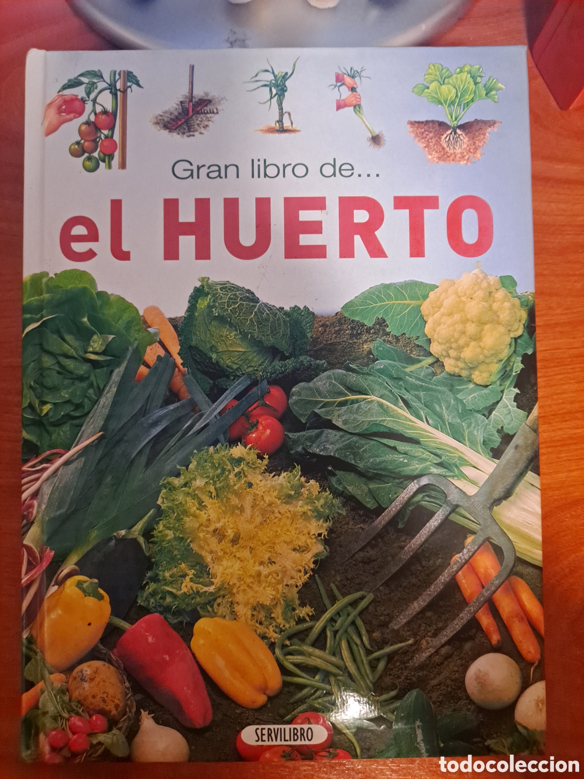 Libros de segunda mano: Libro &rdquo;Gran libro del huerto moderno&rdquo;