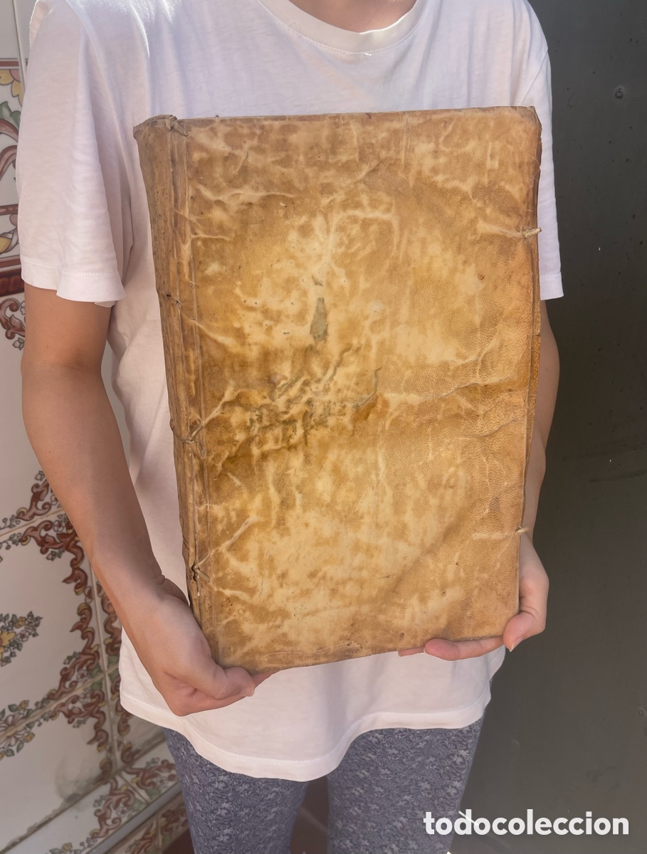 Libros de segunda mano: Gigante Libro Jur&iacute;dico 1669 Alphonsi de Olea Folio