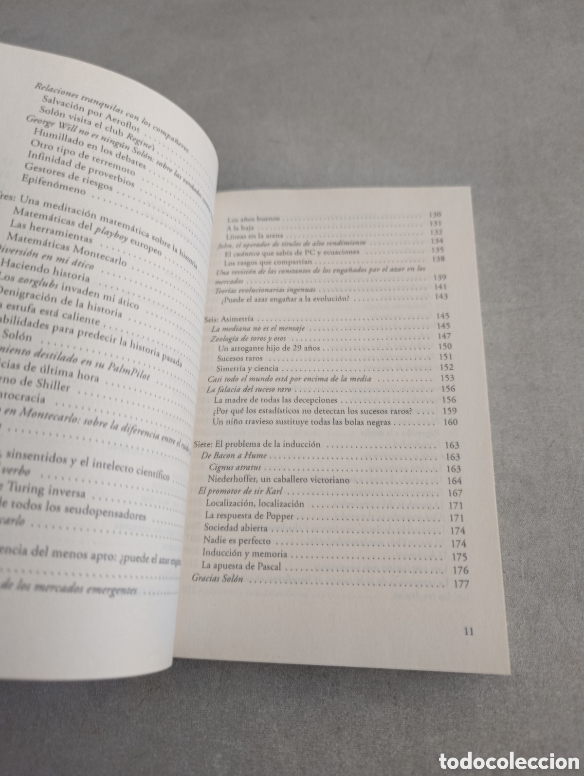 Libros de segunda mano: &iquest;Existe la suerte? - Nassim Nicholas Taleb - Foto 5