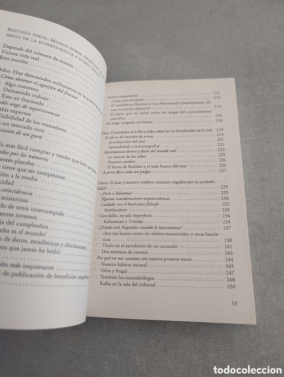 Libros de segunda mano: &iquest;Existe la suerte? - Nassim Nicholas Taleb - Foto 6