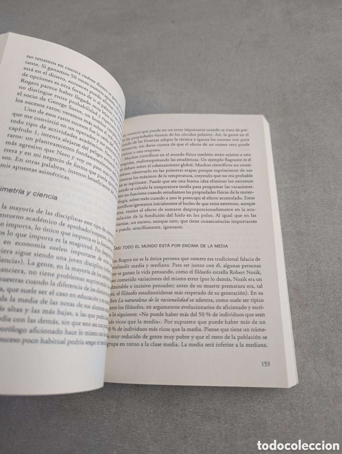 Libros de segunda mano: &iquest;Existe la suerte? - Nassim Nicholas Taleb - Foto 7