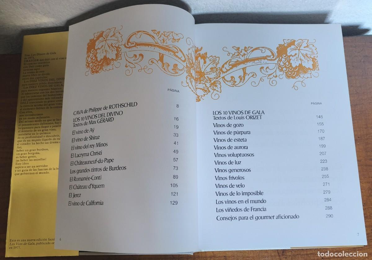 Libros de segunda mano: TASCHEN -- DALI -- LOS VINOS DE GALA -- EDICI&Oacute;N FACS&Iacute;MIL DEL PUBLICADO EN 1977 - Foto 7