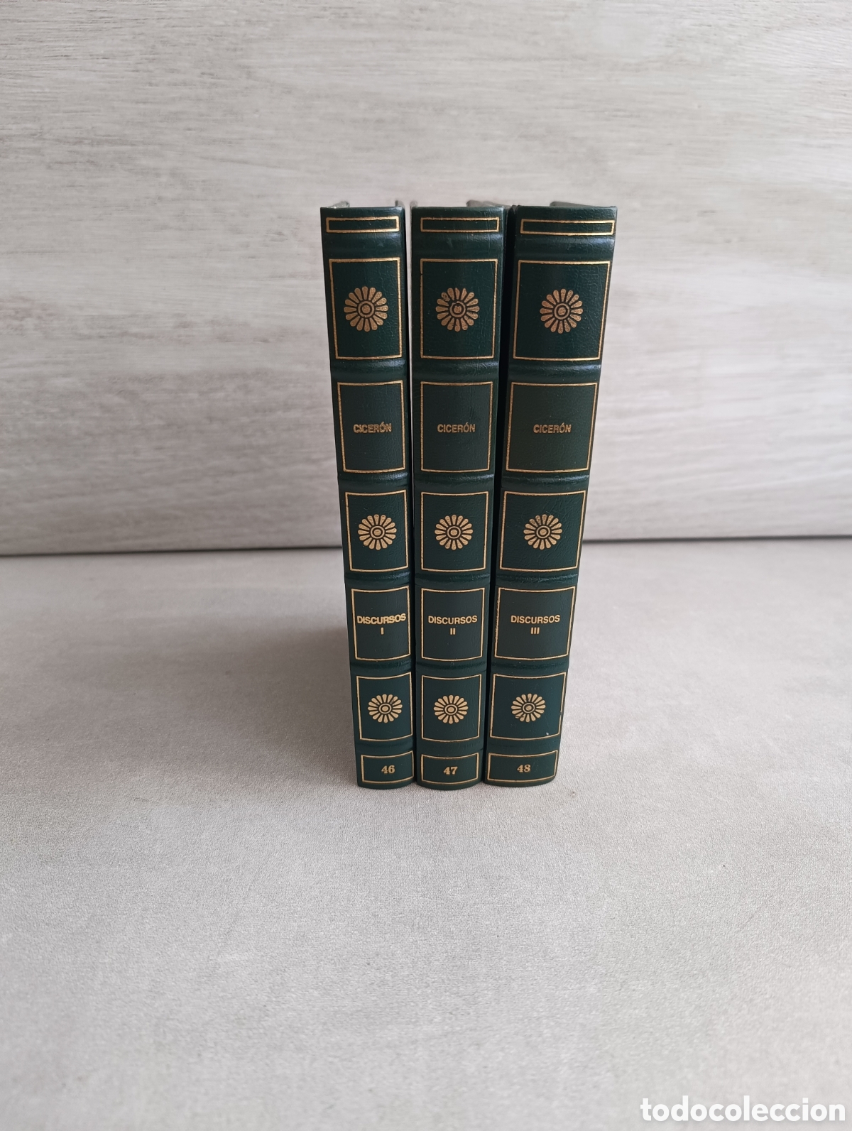 Libros de segunda mano: DISCURSOS. CICER&Oacute;N. 3 TOMOS. BIBLIOTECA B&Aacute;SICA GREDOS - Foto 2