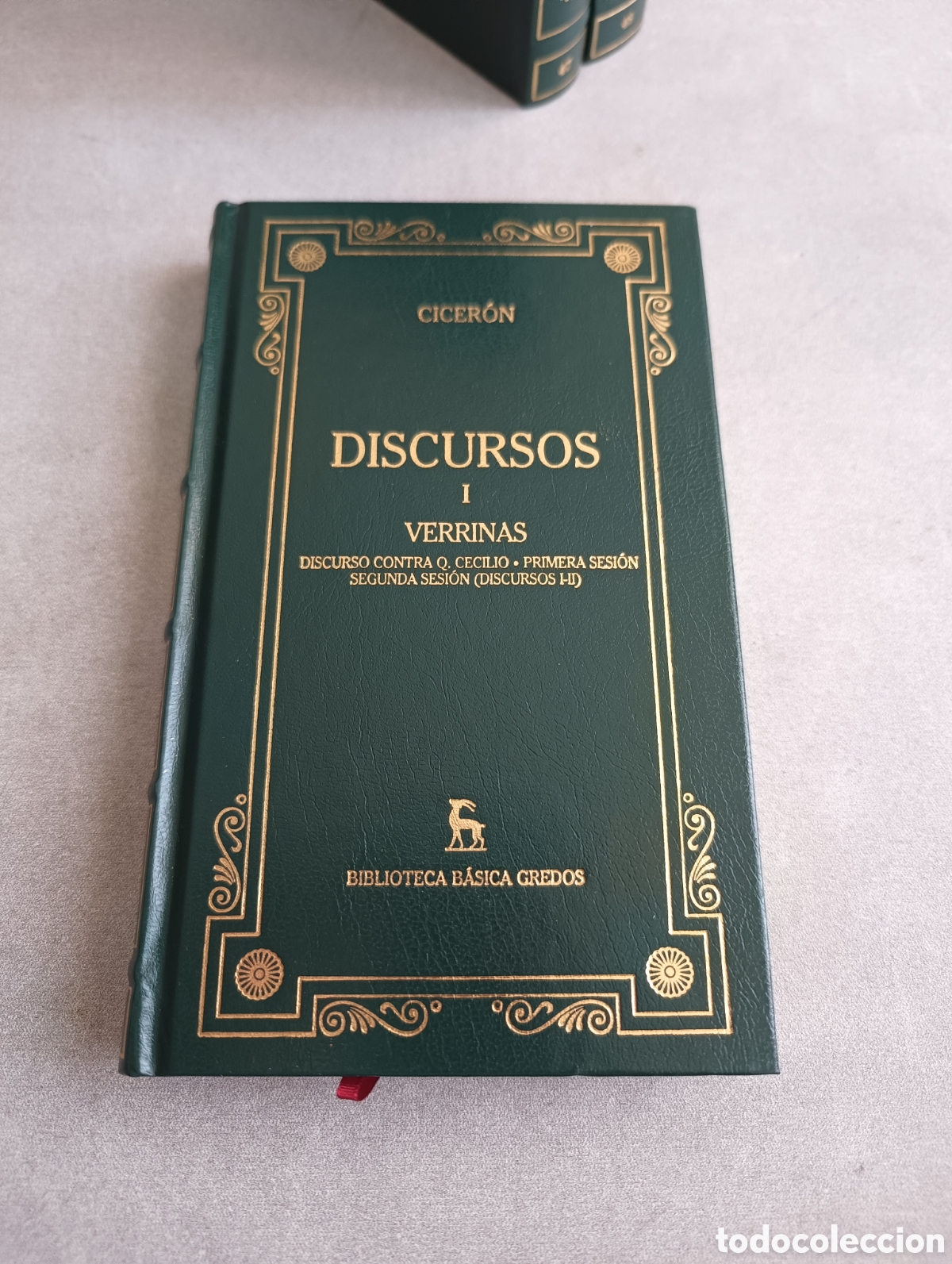 Libros de segunda mano: DISCURSOS. CICER&Oacute;N. 3 TOMOS. BIBLIOTECA B&Aacute;SICA GREDOS - Foto 4