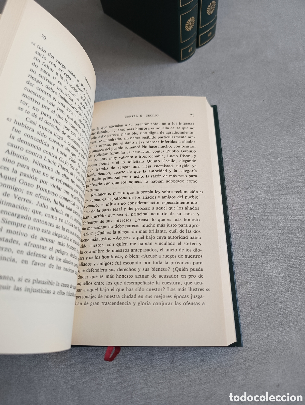 Libros de segunda mano: DISCURSOS. CICER&Oacute;N. 3 TOMOS. BIBLIOTECA B&Aacute;SICA GREDOS - Foto 6