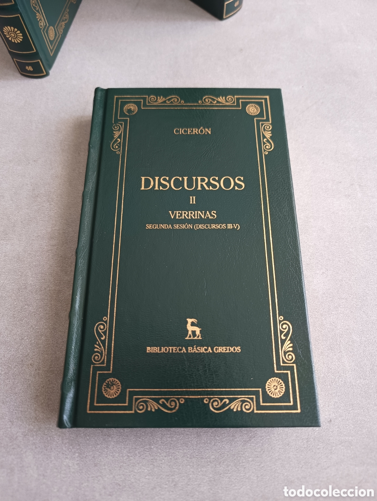 Libros de segunda mano: DISCURSOS. CICER&Oacute;N. 3 TOMOS. BIBLIOTECA B&Aacute;SICA GREDOS - Foto 7