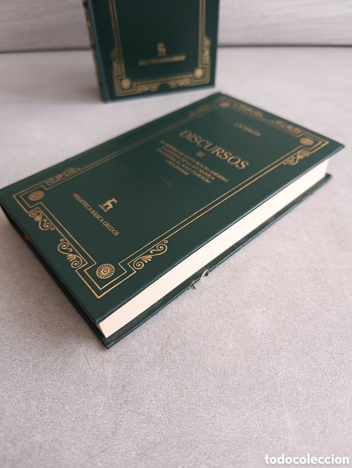Libros de segunda mano: DISCURSOS. CICER&Oacute;N. 3 TOMOS. BIBLIOTECA B&Aacute;SICA GREDOS - Foto 11