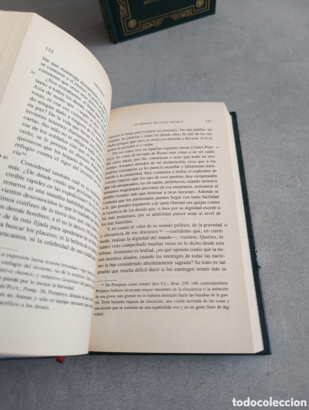 Libros de segunda mano: DISCURSOS. CICER&Oacute;N. 3 TOMOS. BIBLIOTECA B&Aacute;SICA GREDOS - Foto 14