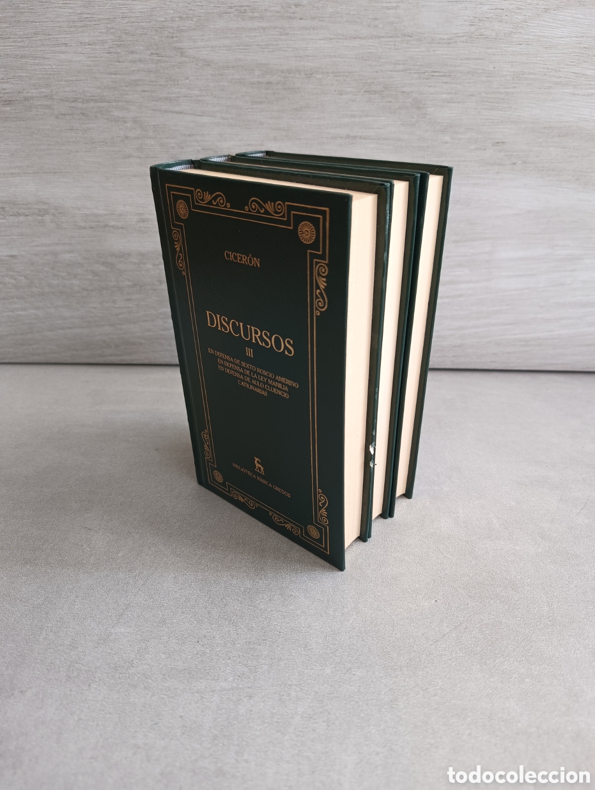 Libros de segunda mano: DISCURSOS. CICER&Oacute;N. 3 TOMOS. BIBLIOTECA B&Aacute;SICA GREDOS - Foto 15