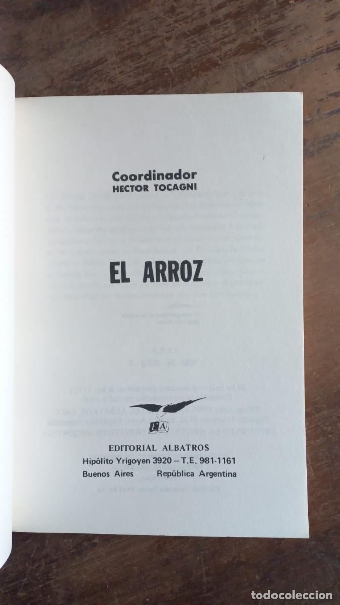 Libros de segunda mano: El Arroz - - - Foto 2