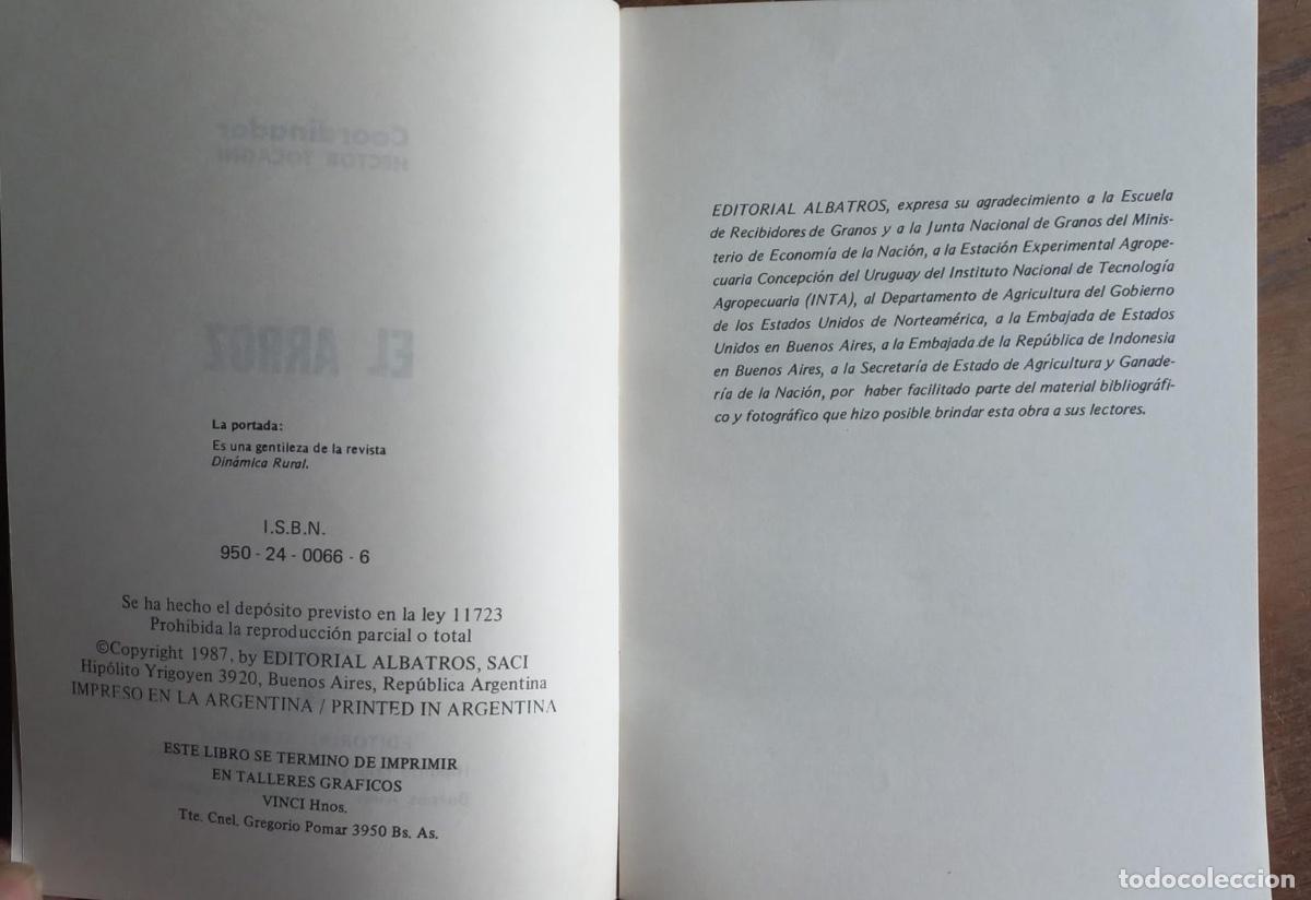 Libros de segunda mano: El Arroz - - - Foto 3
