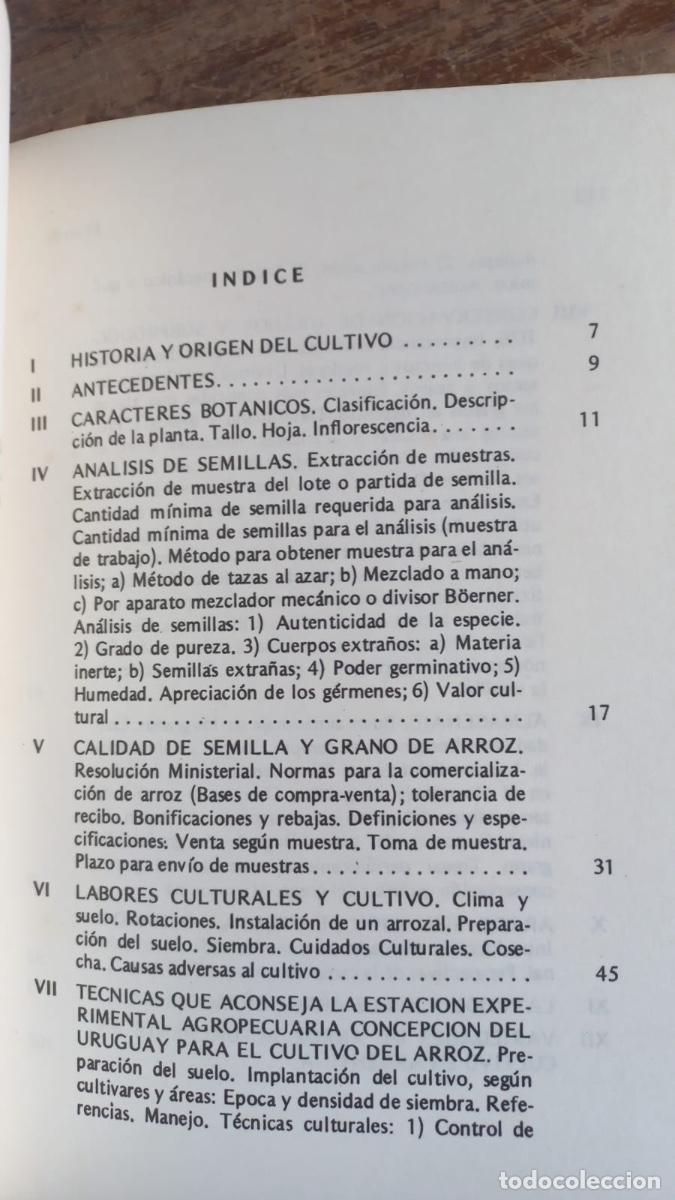 Libros de segunda mano: El Arroz - - - Foto 4