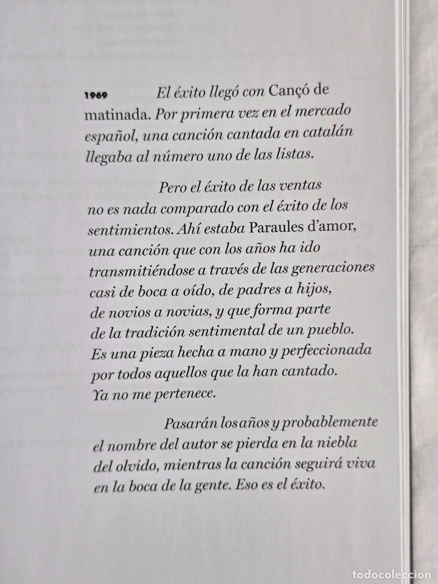 Libros de segunda mano: Libro Algo Personal Temas de Hoy - Joan Manuel Serrat. - Foto 6