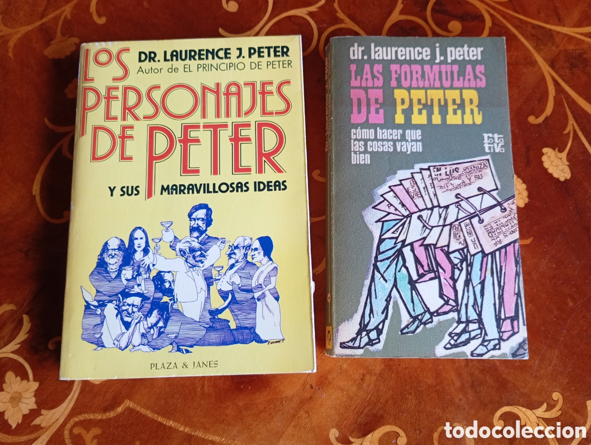 Libros de segunda mano: Los personajes de Peter y la Formula de Peter