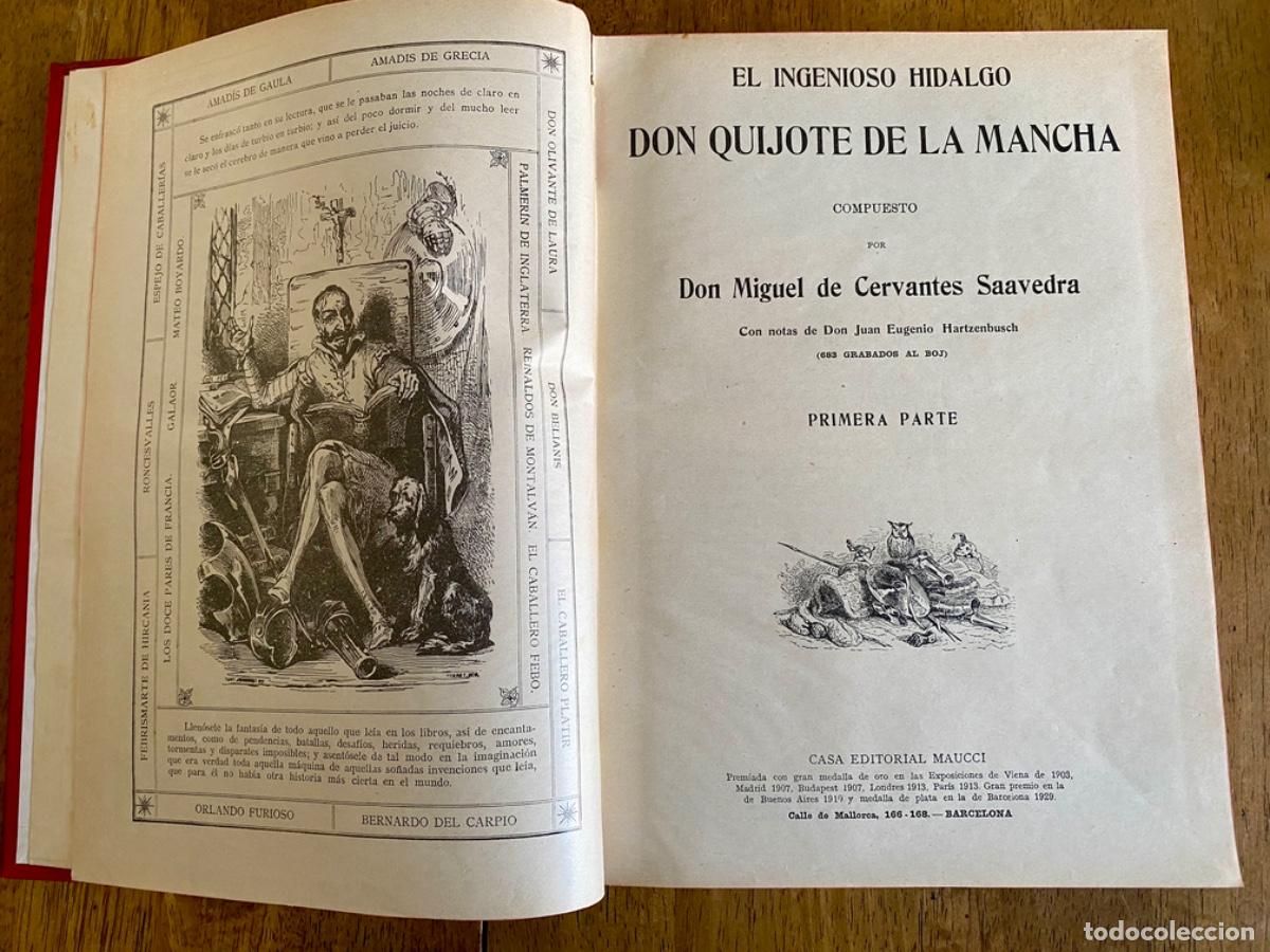 Libros de segunda mano: Libro Don Quijote de la Mancha Tomo II y II - Foto 2