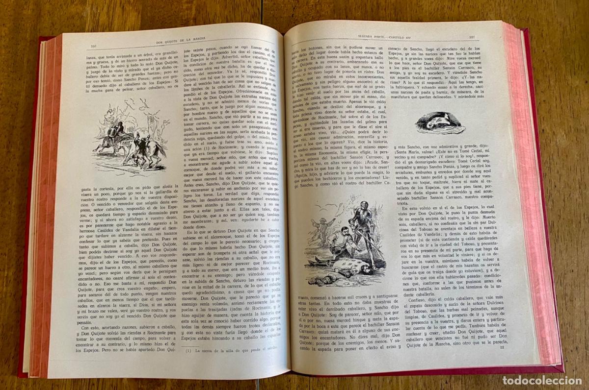 Libros de segunda mano: Libro Don Quijote de la Mancha Tomo II y II - Foto 4