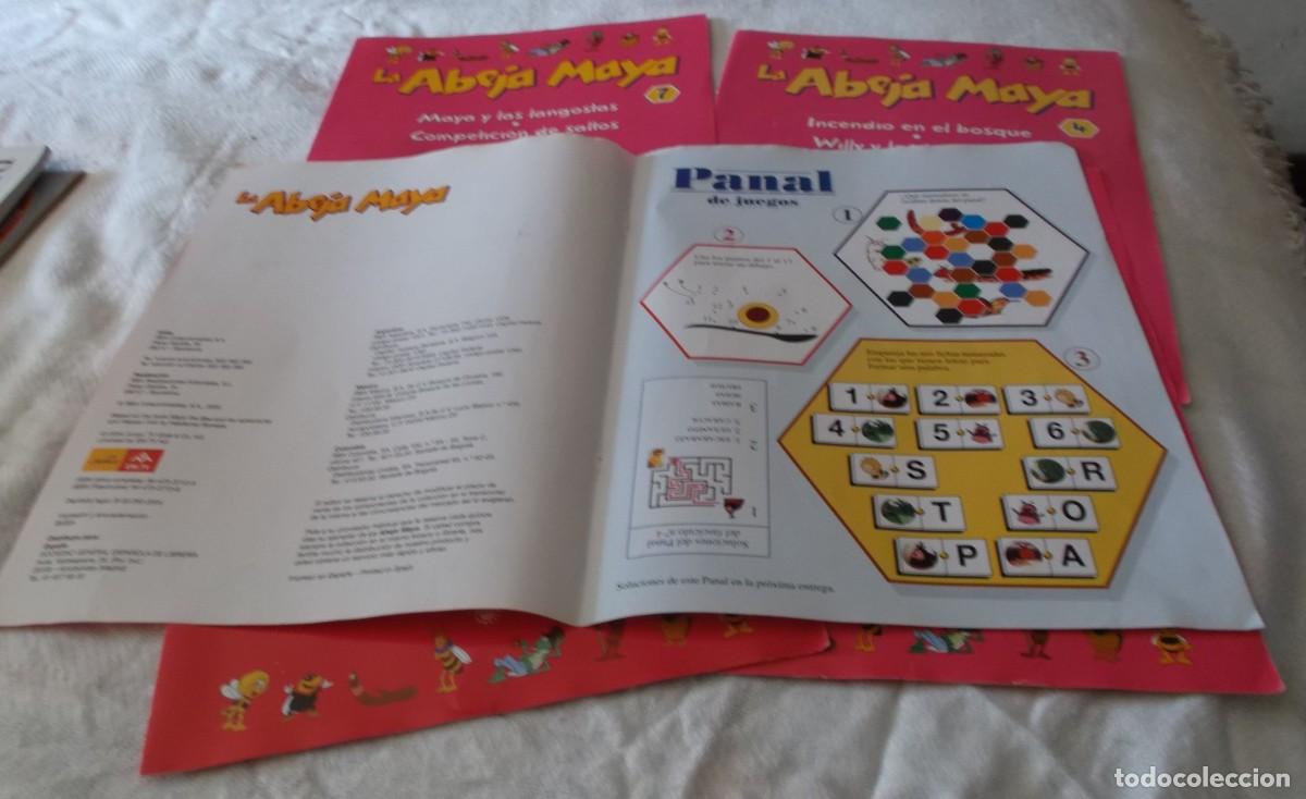 Libros de segunda mano: la abeja Maya coleccion de panales de juego para el verano del n&ordm; 4 al 13 ambos inclusibes
