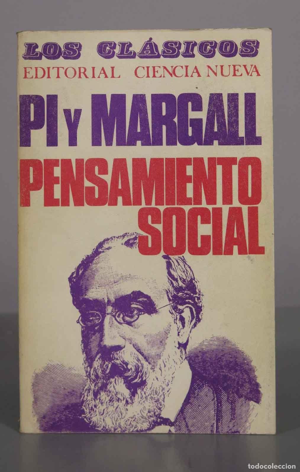 Libros de segunda mano: Pensamiento social - Francisco Pi y Margall - Editorial Ciencia Nueva