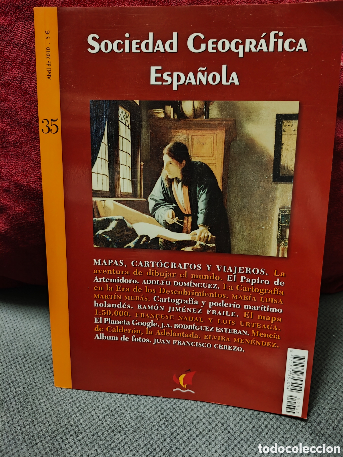 Libros de segunda mano: Sociedad Geograf&iacute;ca Espa&ntilde;ola, n&deg;35.