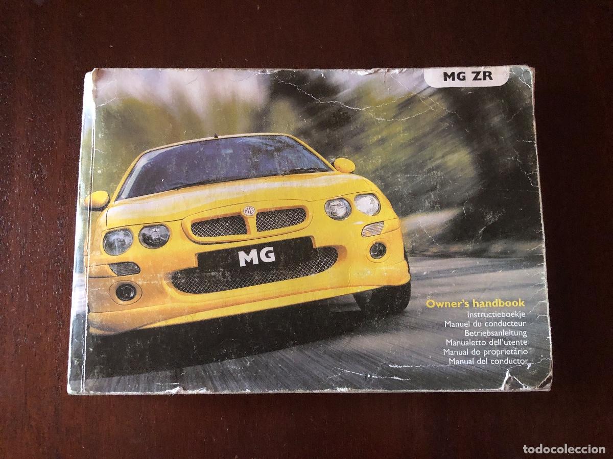 Libros de segunda mano: Manual del conductor / Historial de servicio. Manual original MG ZR 105 / 120 / 160 De 2001-2004.