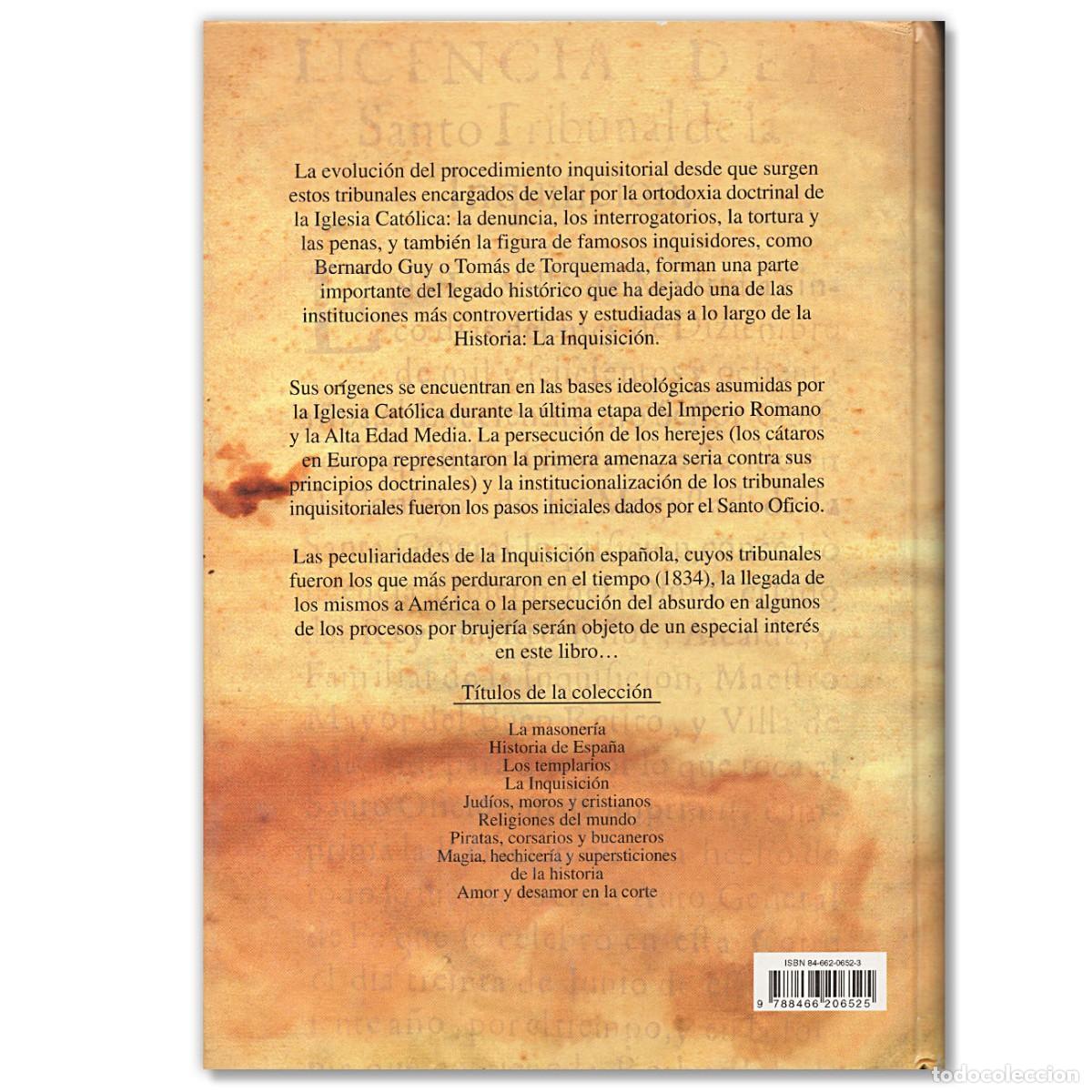 Libros de segunda mano: La Inquisici&oacute;n Tribunal contra los delitos de fe - Foto 2