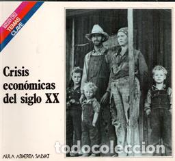 Libros de segunda mano: Crisis econ&oacute;micas del Siglo XX. Ignacio Mart&iacute;n Uriz. Aula Abierta Salvat.