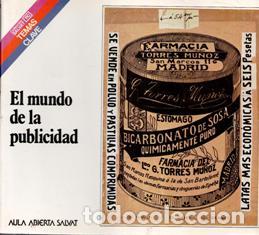 Libros de segunda mano: El mundo de la publicidad. Miguel A. Furones. Aula Abierta Salvat