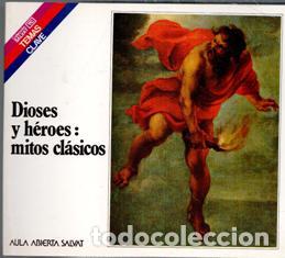 Libros de segunda mano: Dioses y h&eacute;roes: mitos cl&aacute;sicos. Jes&uacute;s V. Rodr&iacute;guez Adrados. Aula Abierta Salvat.