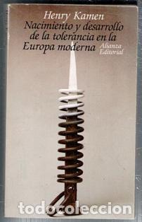 Libros de segunda mano: Nacimiento y desarrollo de la tolerancia en la Europa moderna, Henry Kamen