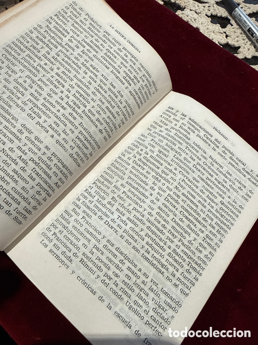 Libros de segunda mano: La Divina Comedia&rdquo; y &rdquo;La Vida Nueva&rdquo; de Dante Alighieri. - Foto 6