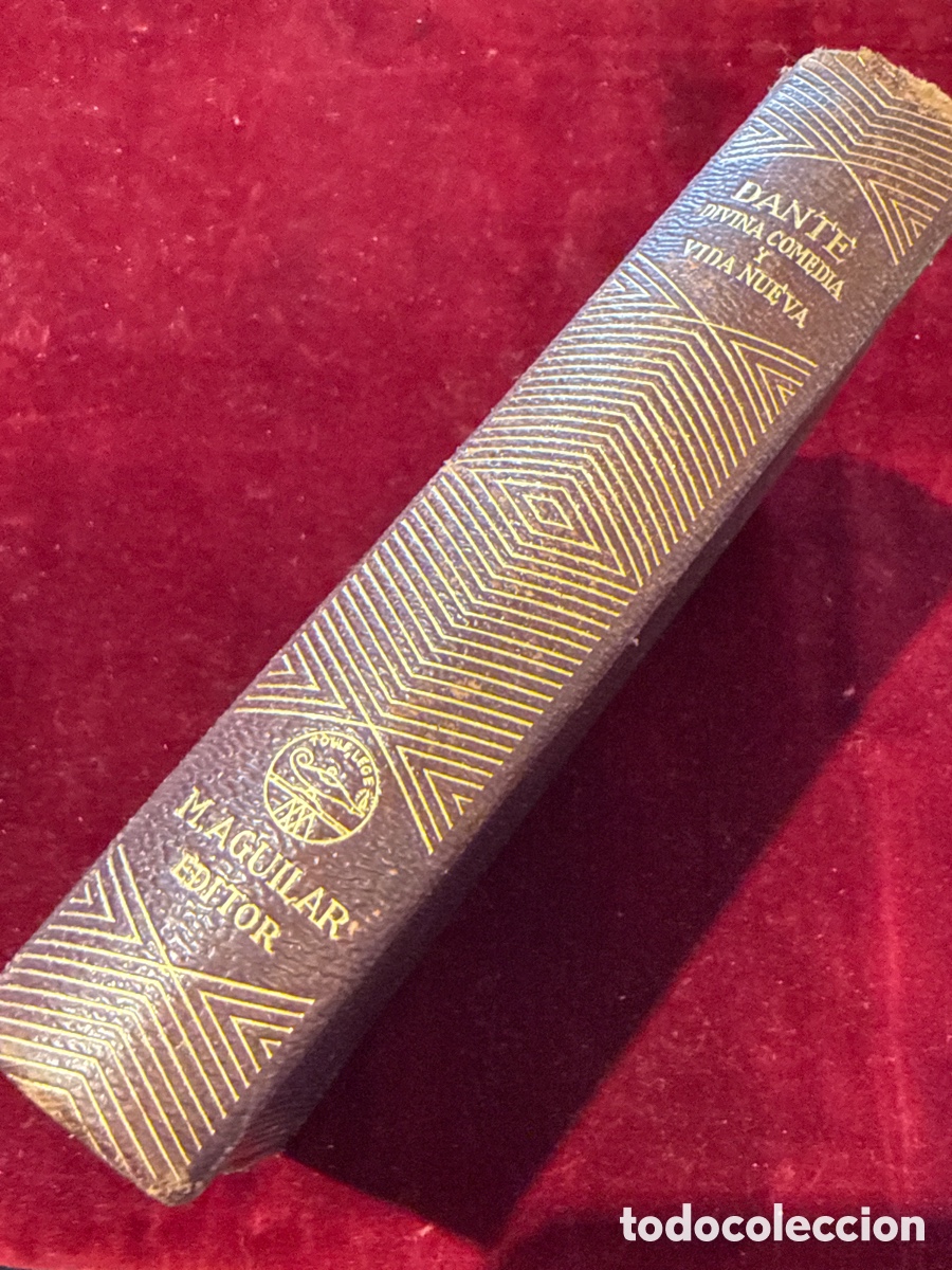 Libros de segunda mano: La Divina Comedia&rdquo; y &rdquo;La Vida Nueva&rdquo; de Dante Alighieri.