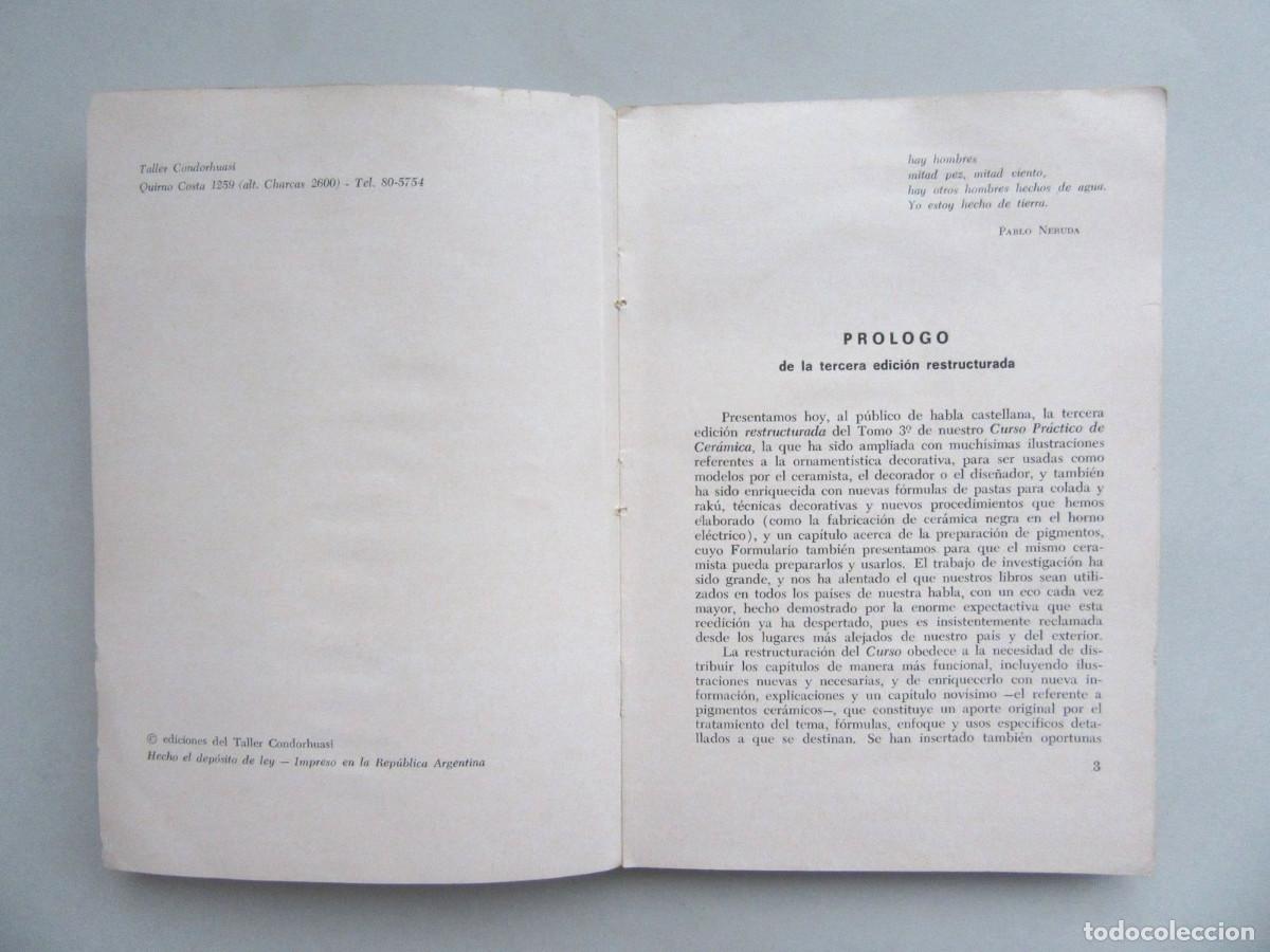 Libros de segunda mano: Cuso Pr&aacute;ctico de Cer&aacute;mica. Tomo 3. Tercera Edici&oacute;n, 1977. - Foto 3