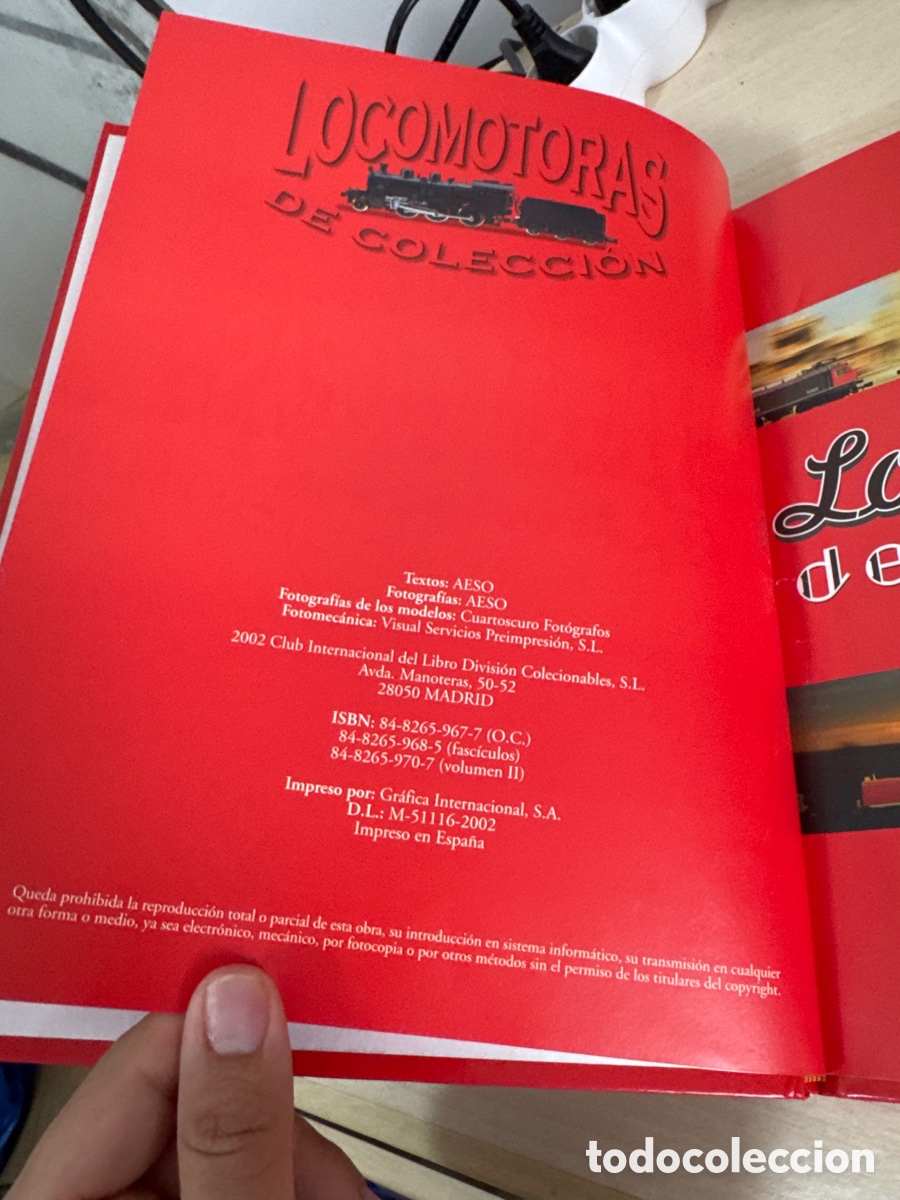 Libros de segunda mano: LOCOMOTORAS DE COLECCION CLUB INTERNACIONAL DEL LIBRO 2002 - Foto 2