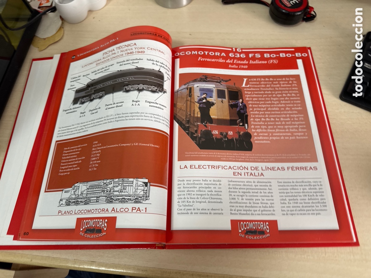Libros de segunda mano: LOCOMOTORAS DE COLECCION CLUB INTERNACIONAL DEL LIBRO 2002 - Foto 4