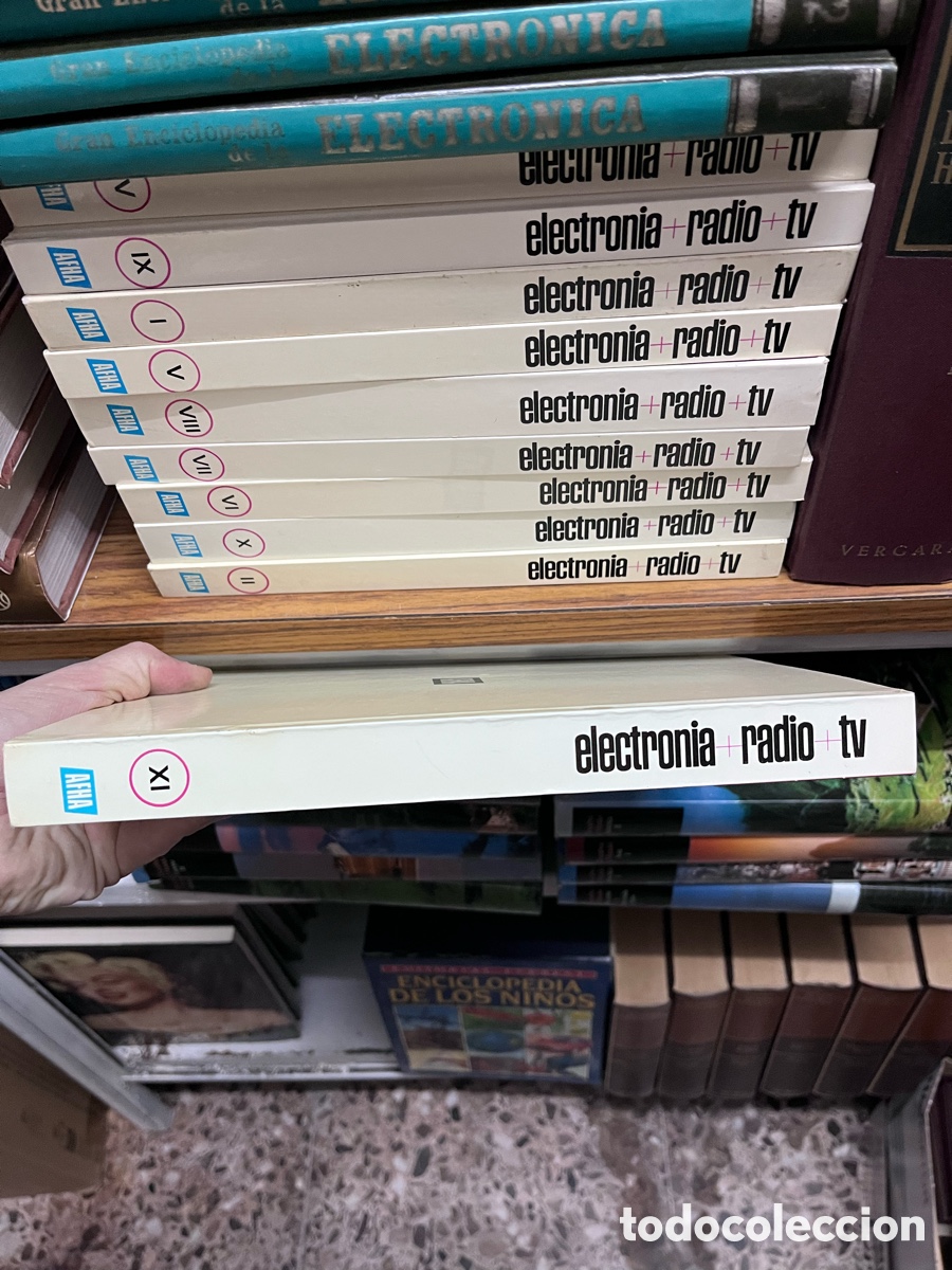 Libros de segunda mano: Electr&oacute;nia Radio TV (afha) 10 tomos - electr&oacute;nica - 1971