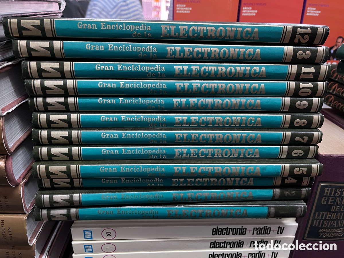 Libros de segunda mano: Gran enciclopedia de la electr&oacute;nica. Completa en 12 tomos