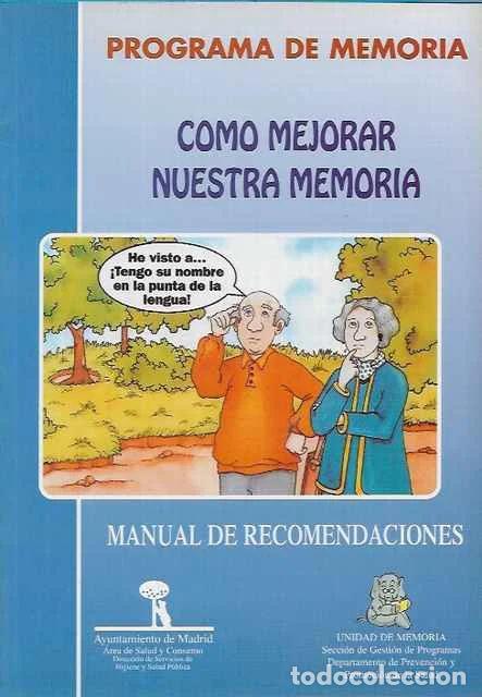Second hand books: Programa De Memoria. C&oacute;mo mejorar nuestra memoria. - VV. AA.