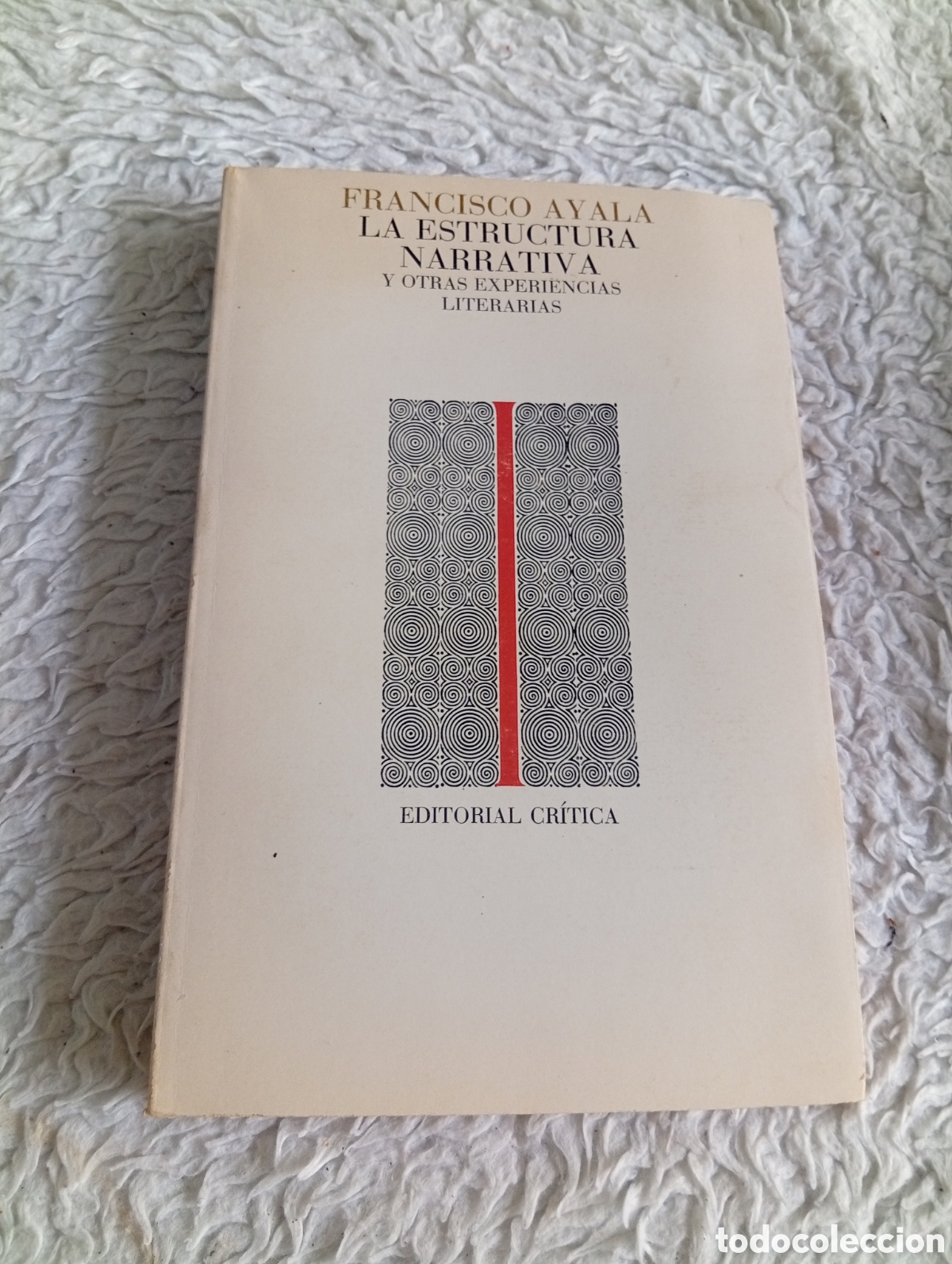 Libros de segunda mano: La estructura narrativa. Francisco Ayala