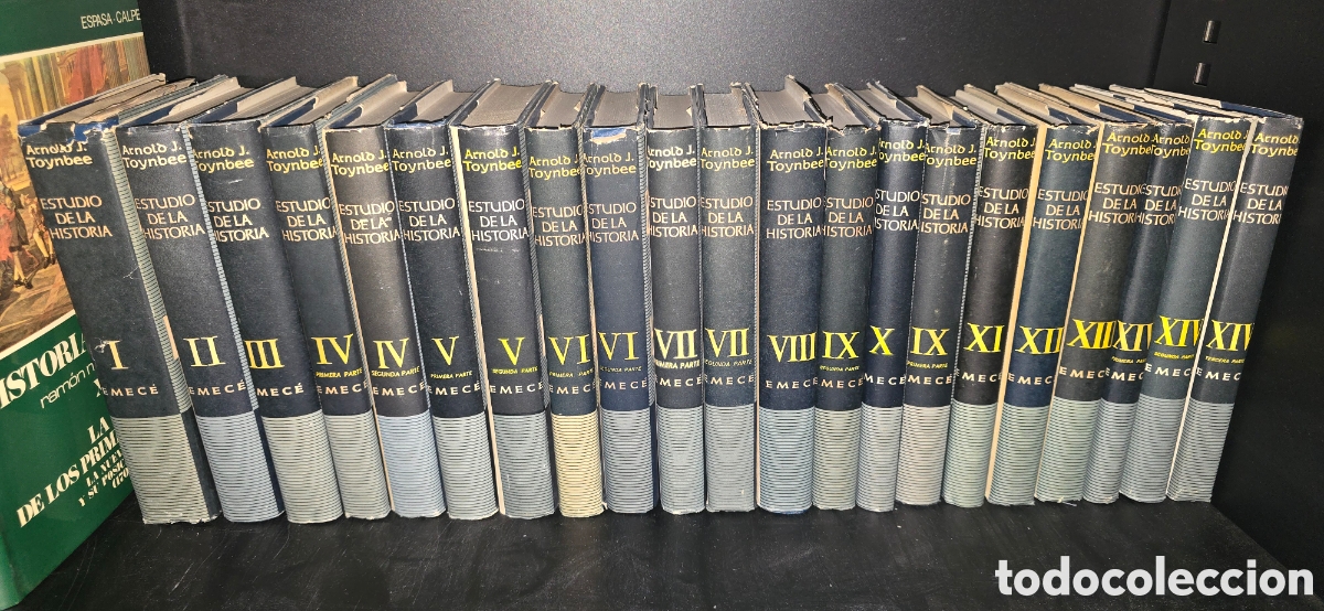 Libros de segunda mano: ESTUDIO DE LA HISTORIA - ARNOLD J. TOYNBEE - COMPLETA 21 TOMOS - EMECE 1961 - 1965 ... BUENOS AIRES