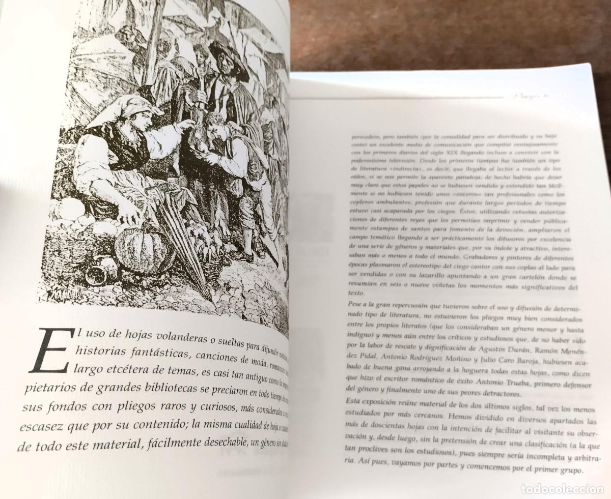 Libros de segunda mano: Pliegos de cordel, cat&aacute;logo, Zamora, 1992, - Foto 3
