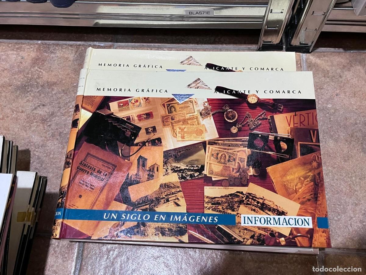 Libros de segunda mano: BLAS71E &ndash; Memoria Gr&aacute;fica. Alicante y Comarca. Un Siglo en Im&aacute;genes (2 tomos, completa)