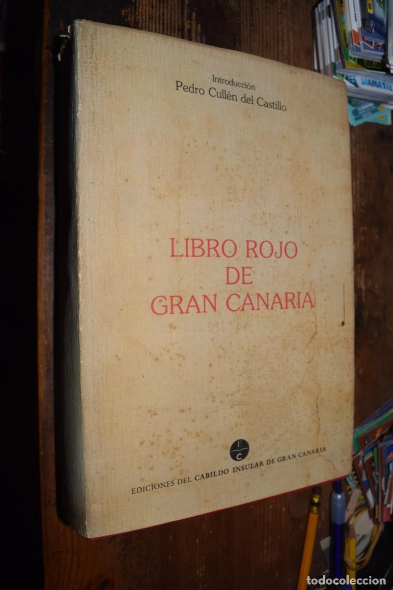 Libros de segunda mano: Libro Rojo de Gran Canaria, Cabildeo de Gran Canaria, VV.AA, 1995