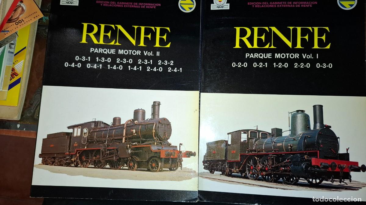 Libros de segunda mano: Renfe parque motor, vol. I vol. II. 1981