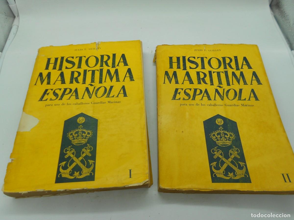 Second hand books: historia martima espa&ntilde;ola 2 tomos gran cantidad de graficos